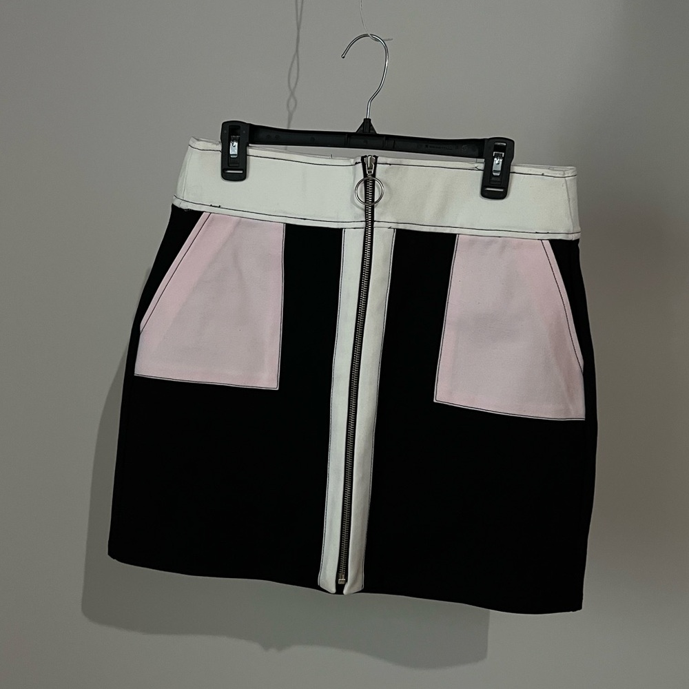 inc international concepts black mini skirt size large